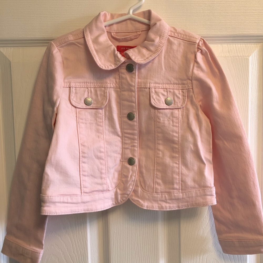 Joe Fresh Pink Denim Jacket